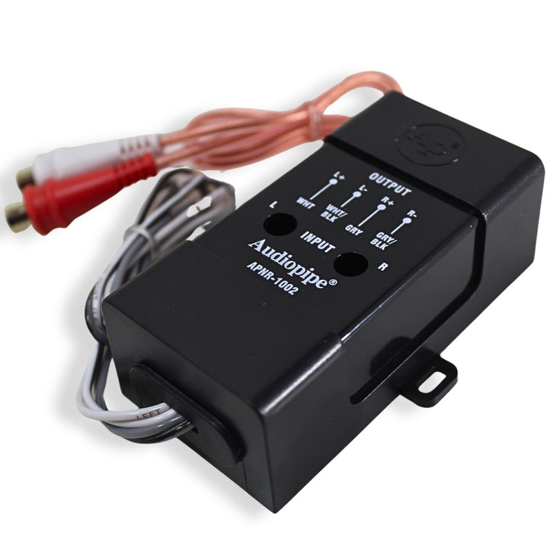 Audiopipe Hi/Low RCA Converter with Noise Isolation APNR-1002