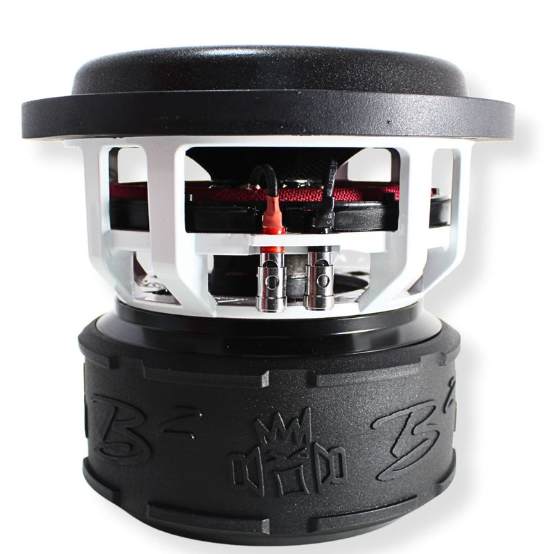B2 Audio 8" Carbon Fiber Subwoofer RAMPAGE8 V3 1000W RMS Dual 2 Ohm