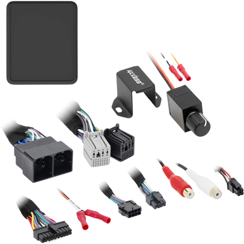 Axxess Subwoofer Interface w/ Bass Knob & Vehicle T-Harness For GM 21+