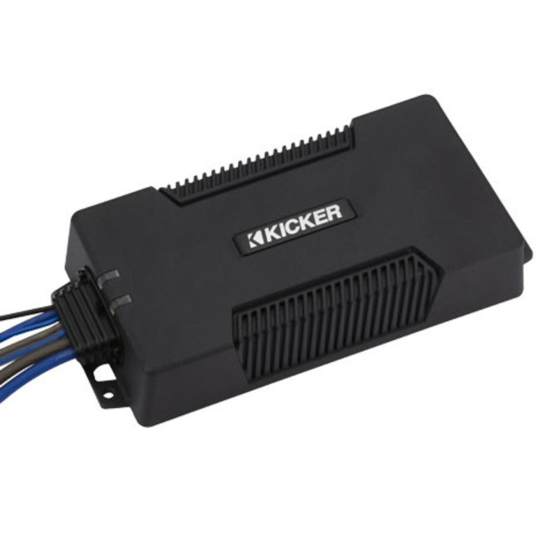 Kicker 600W RMS 1 Ohm Waterproof Monoblock Class D  Amplifier + Install Kit