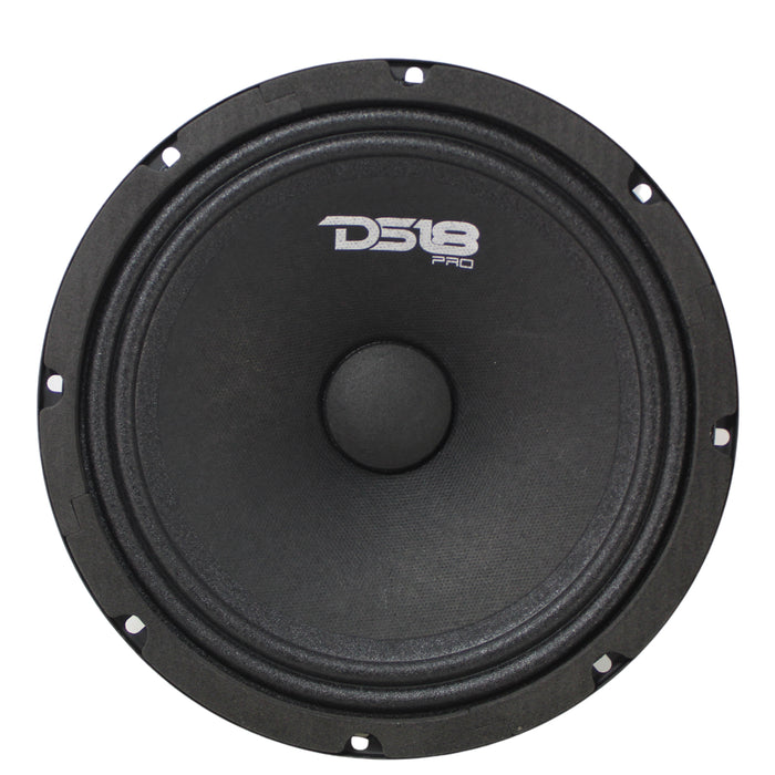 DS18 Pro 8" 580W Max 8-Ohm Sealed Back Mid Range Loud Speaker PRO-GM8SE