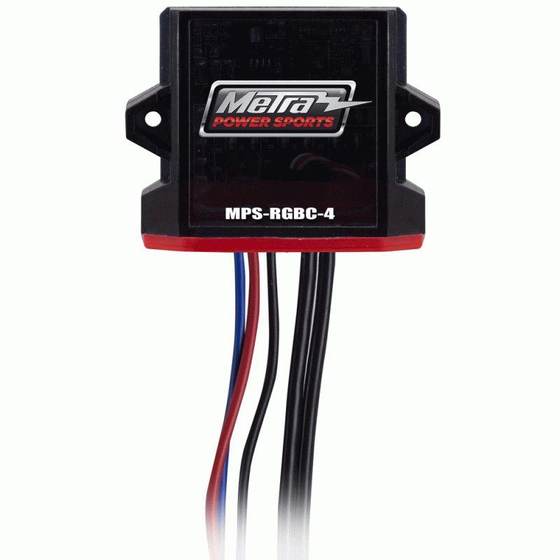 Metra Powersports App Controlled Waterproof RGB LED Controller MPS-RGBC-4