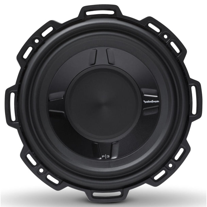 Rockford Fosgate 10" Punch P3S Shallow 300W RMS 4 Ohm 2.5" DVC Subwoofer P3SD4-10