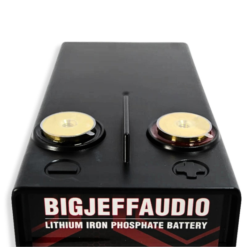 Big Jeff Audio 22AH 12V 6000W Lithium LFP Battery + XS Power Li1208 8A Charger
