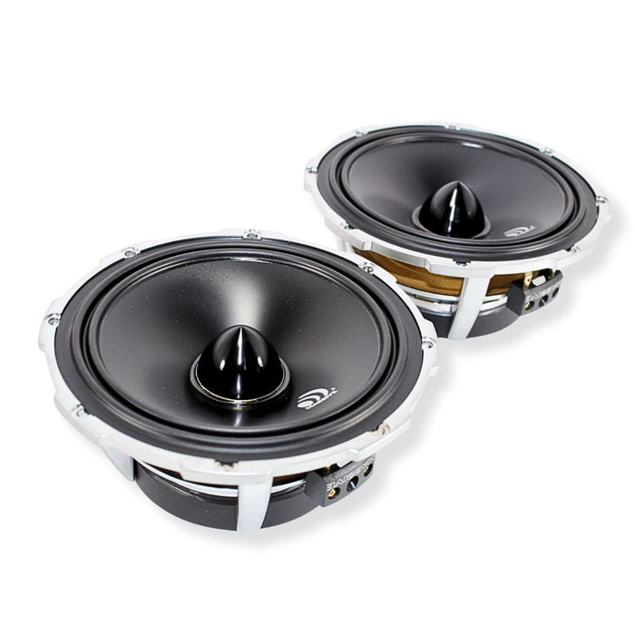 Pair of Massive Audio 6.5" 2-Ohm 150 Watts RMS Component Speakers