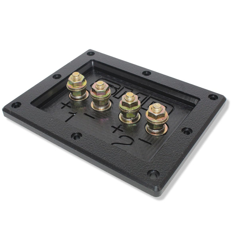 SMD Steve Meade Designs Heavy Duty 2 Channel Speaker Box Terminal Grade 8