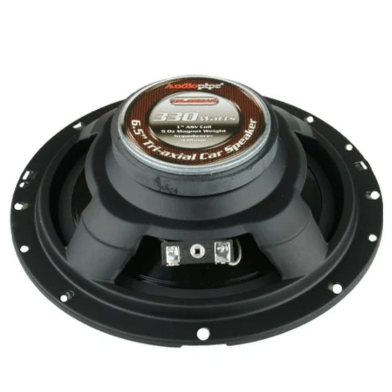 Audiopipe 6.5" 3-Way 330W 4 Ohm Tri-Axial Speakers Pair CSL-1623AR
