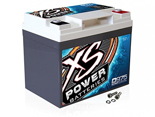 XS Power 12V Compact Pro Car Audio Starting Battery AGM 43 Amp Hours D975