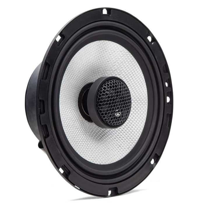 DD Audio 6.5" 3 Ohm 245W Peak/70W RMS Coaxial Speaker +Silk Dome Tweeter D-X6.5b