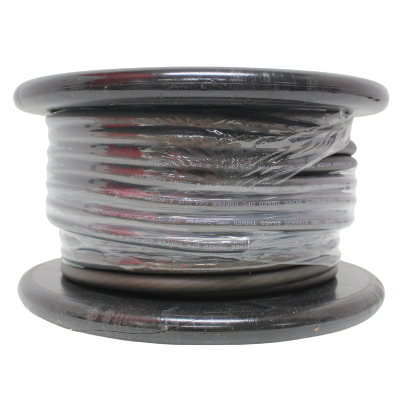 Kicker 4 AWG 100% OFC Gray Power/Ground Wire Lot Cut By The Foot