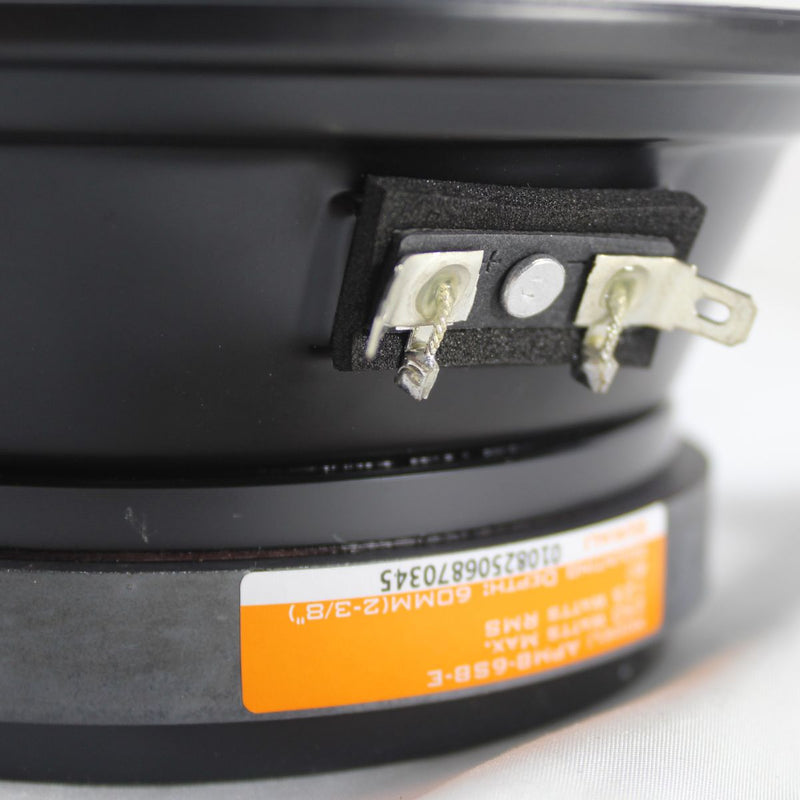 6.5" 125W RMS 8 Ohm Low Mid Frequency Loudspeaker Sealed Back APMB-6SB-E
