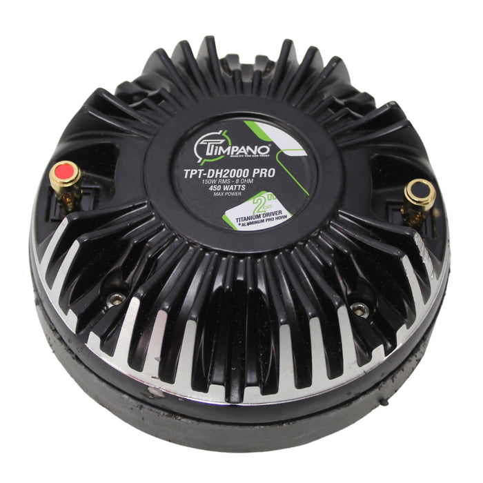 Timpano 2 Inch 450W 8 Ohm Titanium Compression Driver TPT-DH2000 PRO OPEN BOX