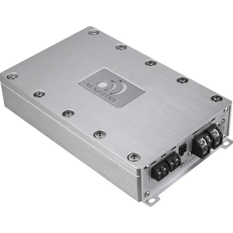 Massive Audio Primo P3 Monoblock 1K Watts RMS 1-Ohm Stable Amplifier