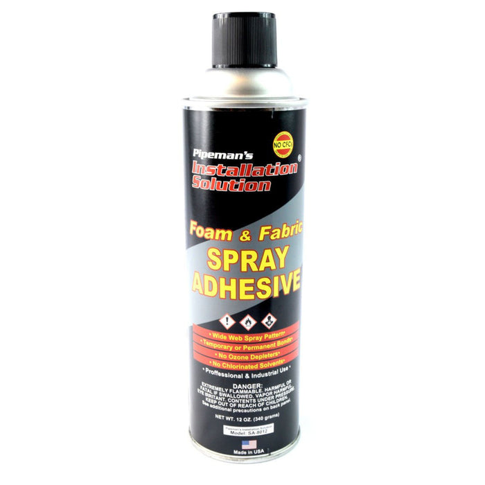 Industrial Professional Multi Purpose Foam and Fabric Adhesive Spray 12oz Can