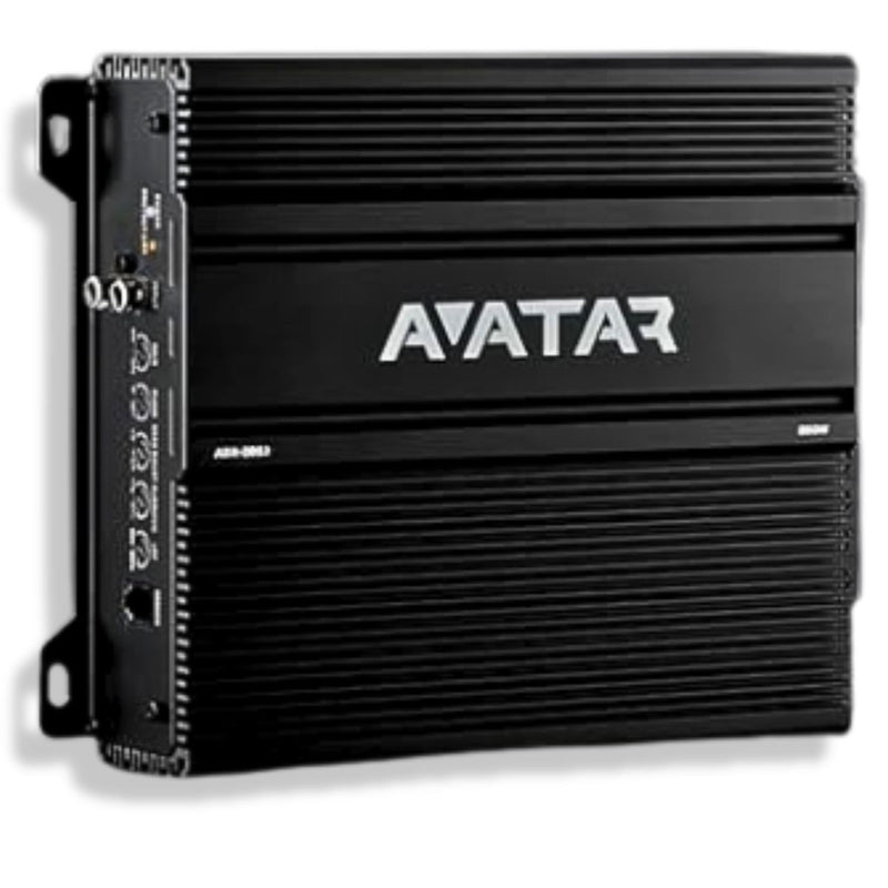 800W RMS Monoblock 1-Ohm Class D Car Audio Bass Amplifier w/ Bass Knob ABR-800.1