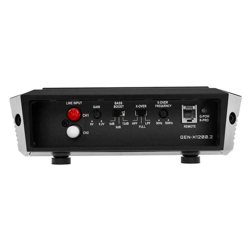 DS18 Full Range 4 Channel Amplifier 60x4 RMS 4 Channel Amp 1200W SXE-1200.4/BK - Foto 4