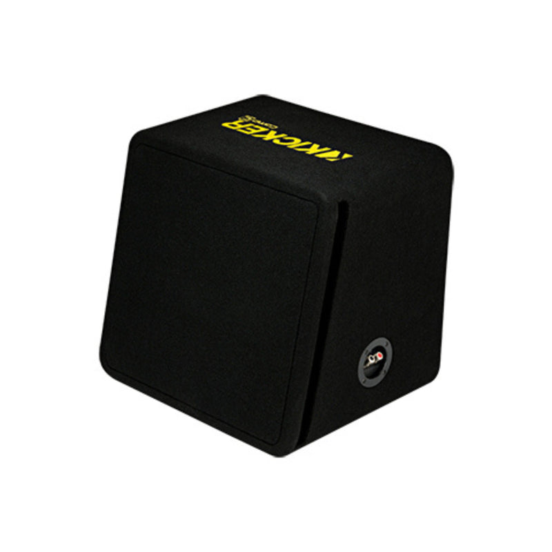 Kicker CompC Series Single 12" 300W RMS 2-Ohm Loaded Subwoofer Enclosure - 44VCWC122