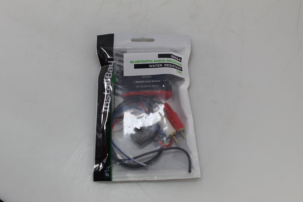 Install Bay Universal Waterproof BT Audio Receiver RCA Output Converter OPEN BOX