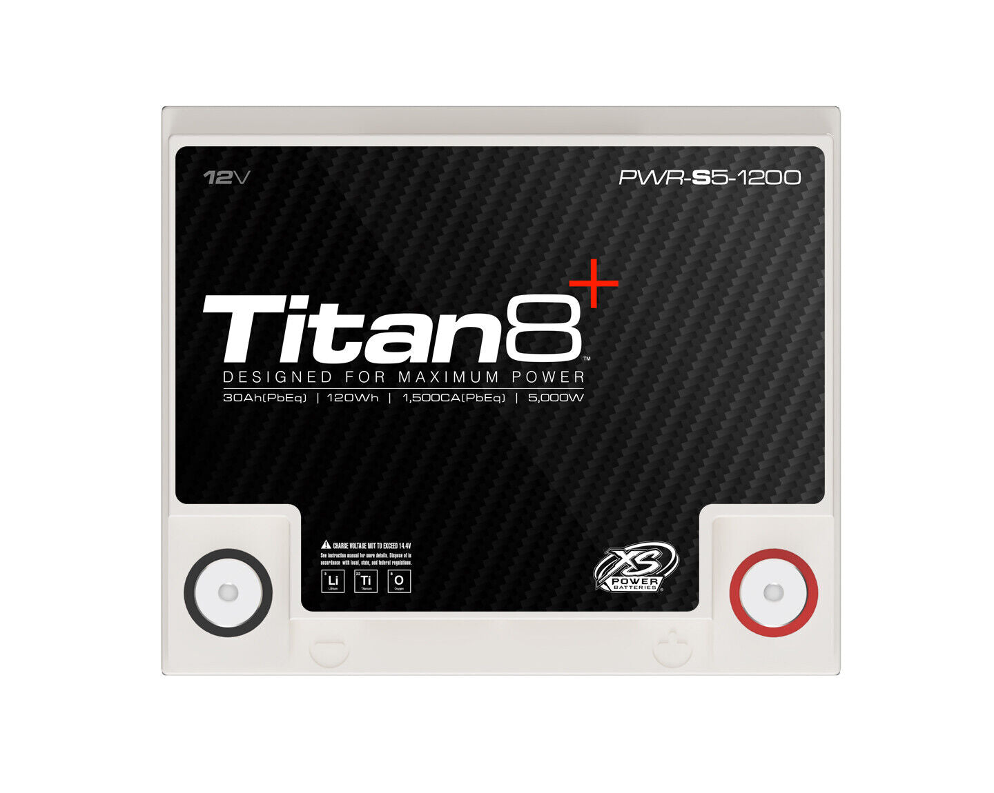 XS Power PWR-S5-1200 Titan-8 12v Lithium Battery (Underhood Safe