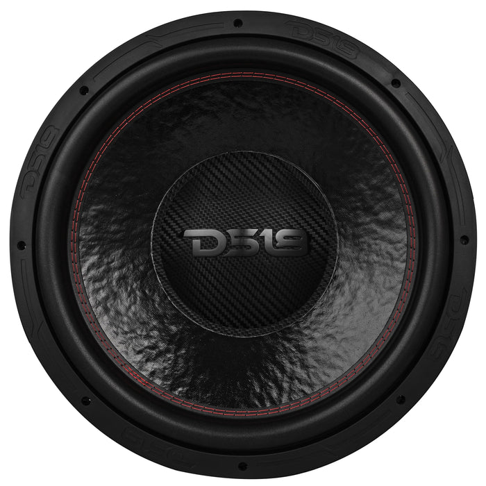 15" Triple Stack 2500 Watt RMS Dual 4-Ohm Voice Coil Subwoofer DS18 EXL-TR15.4D