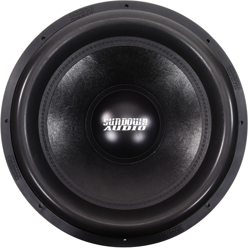 Sundown Audio ZV6 18" 3250W RMS Dual 1 Ohm Subwoofer