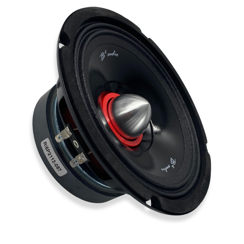B2 Audio RIOT Pair of 6.5" 4-Ohm 100W RMS Bullet Mid-Range Speakers RIOT6P