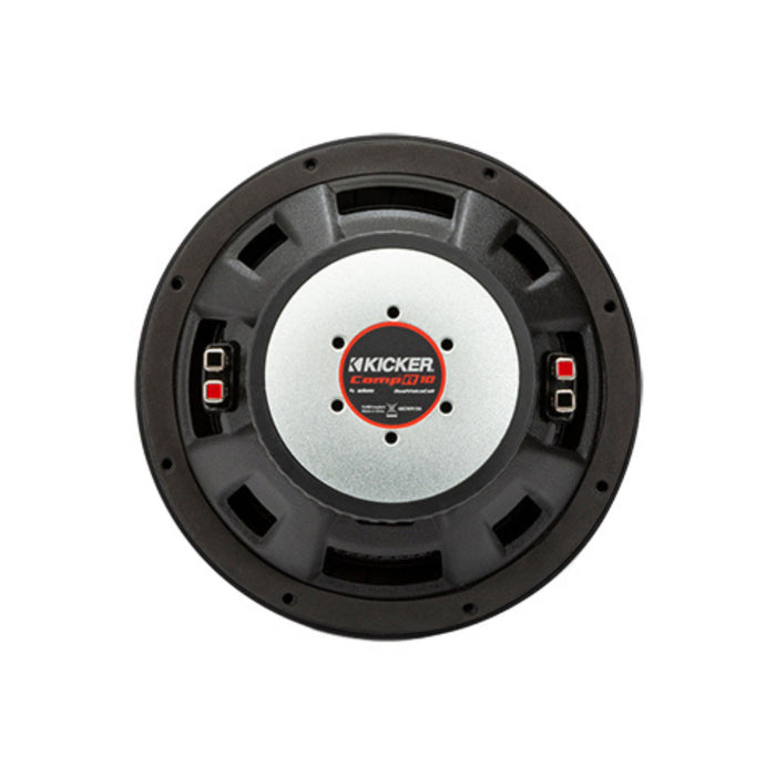 Kicker CompR Series 10" Dual 2 Ohm Voice Coil Car Subwoofer 800W Peak 48CWR102