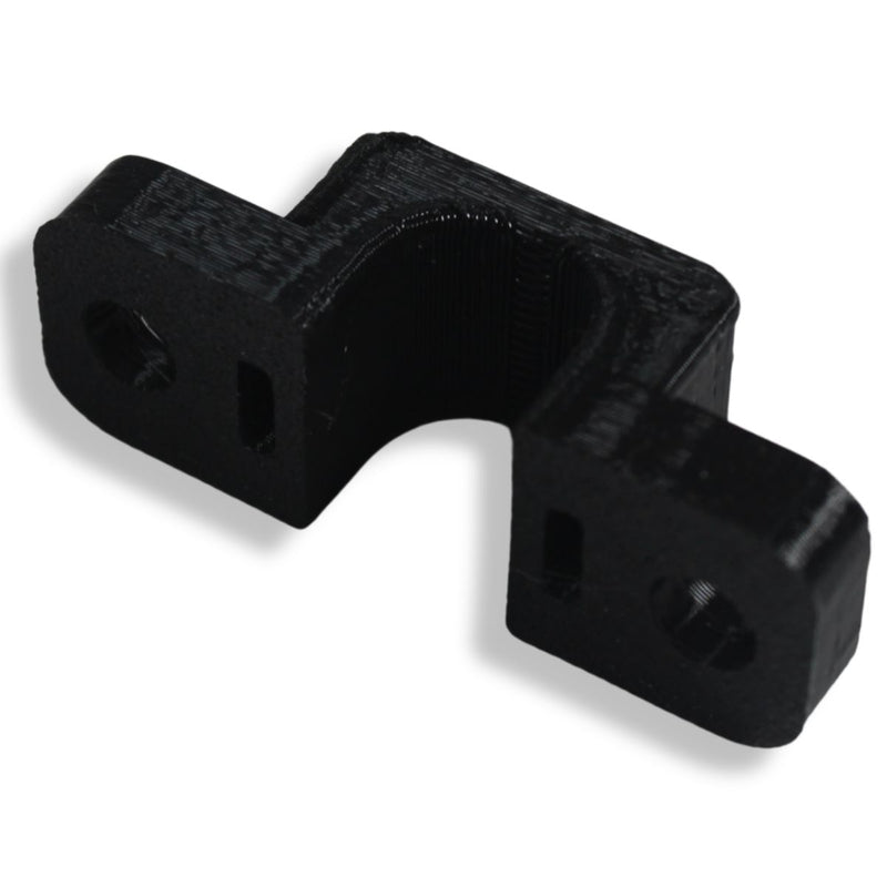 4 Gauge Cable Management Wire Comb Single Slot Can Use w/ Cable Tie Red/Black