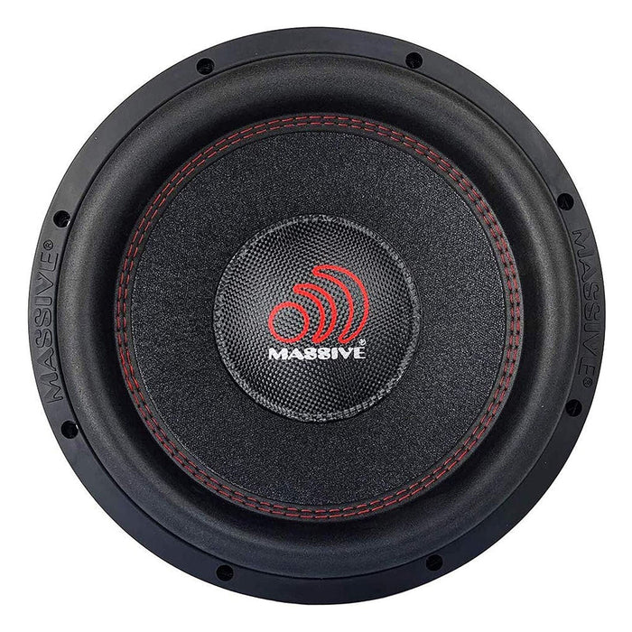 Massive Audio 12" Black Subwoofer 2000 Watt Dual 2 Ohm KILOX122