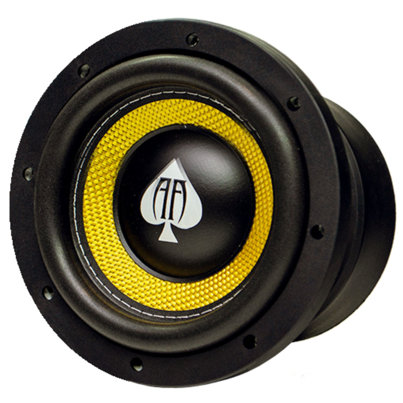 Audio Ace SmallStack 6.5" 400 Watt RMS Dual 4 Ohm Pro Car Audio Subwoofer