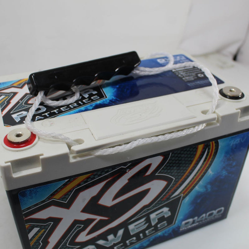 XS Power 14V AGM 2400 Max Amps 56 Ah Car Audio Battery D1400 OPEN BOX