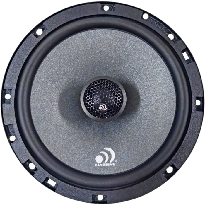 6.5" 75W RMS 4-Ohm Coaxial Speakers Massive Audio Faze Series FC6X