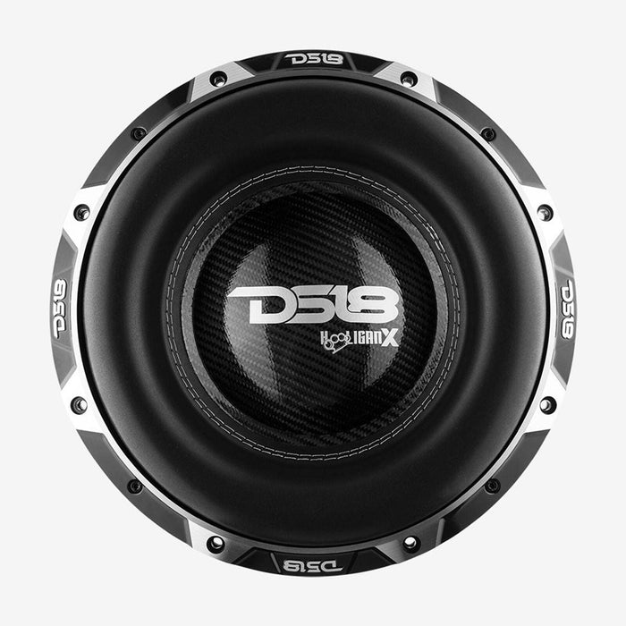 DS18 Hooligan X 12" 6000 Watt 4" DVC 2-Ohm High Excursion Competition Subwoofer