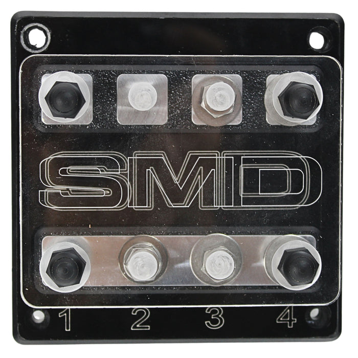 SMD QUADHSFBALM  4 Spot Heavy Duty Quad ANL Fuse Block OPEN BOX