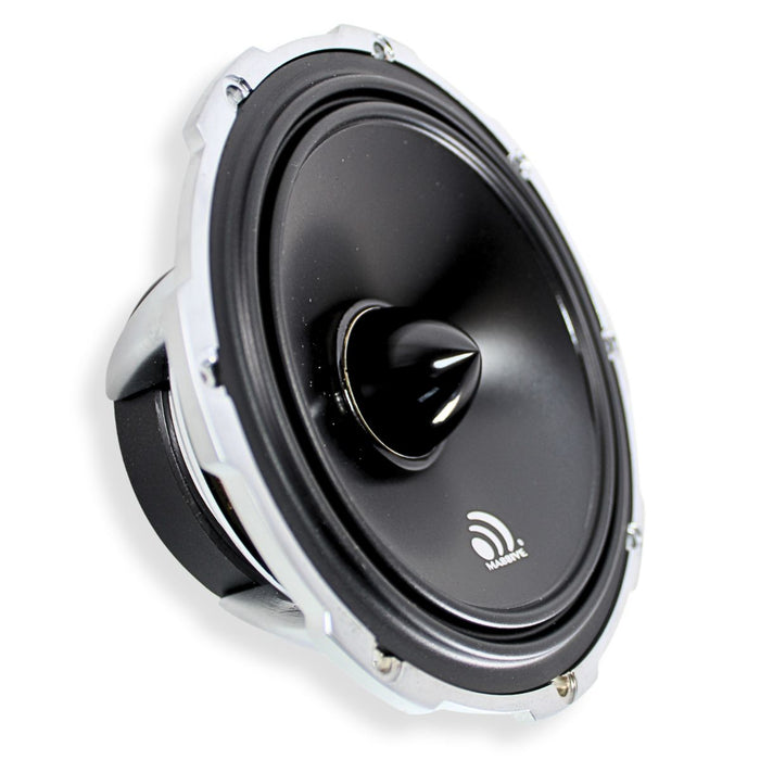 Pair of Massive Audio 6.5" 2-Ohm 150 Watts RMS Component Speakers