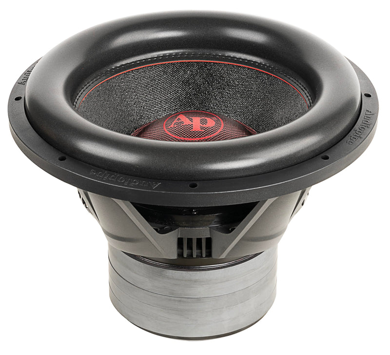 15" 1500W RMS Dual 4-Ohm 5-Stack Composite Cone Audiopipe Subwoofer