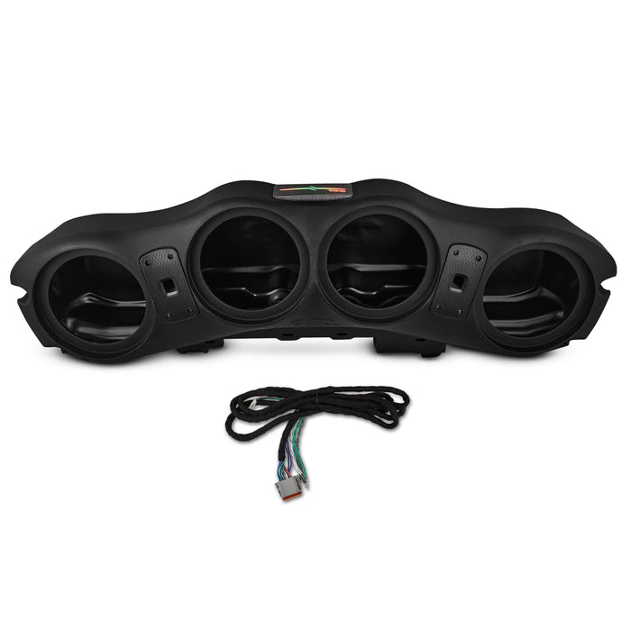 JL/JLU/JT 2024 Overhead Sound Bar for Four 8" Speakers OEM Fit DS18 JL24-SBAR