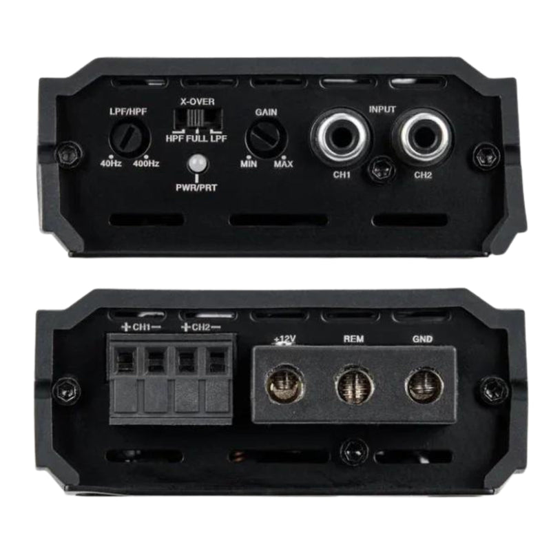 Deaf Bonce 150 Watt 4 ohm RMS Class D 2-Channel Machete Amplifier MLA-150.2XS