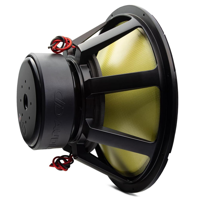 DD Audio 21" Dual 1 Ohm 10000W Peak/2500W RMS Power Tuned Subwoofer 9921b