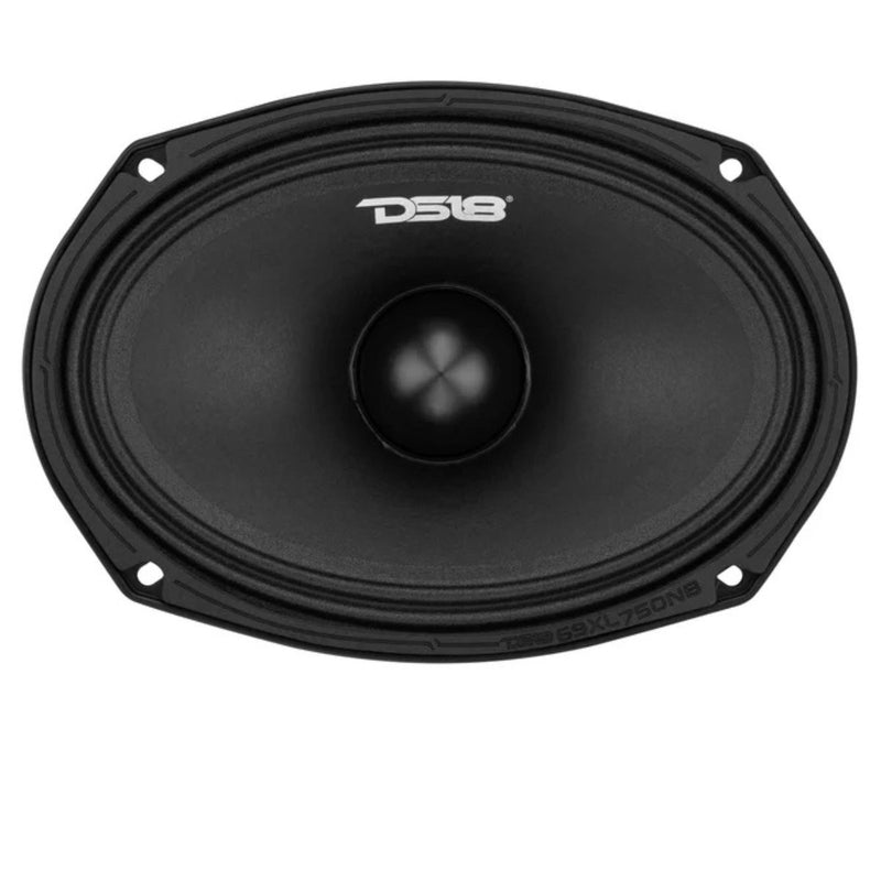 6x9" 375W RMS 4 Ohm Mid-Range Loudspeaker w Neo Bullet DS18 69XL750NB-4