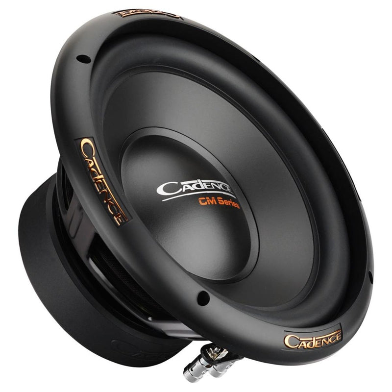 Experience powerful, precise bass with the CM10D2 10" Magma Subwoofer. Dual 2-ohm voice coils, 250W RMS, and deep low-end sound. Subwoofer Side Profile View