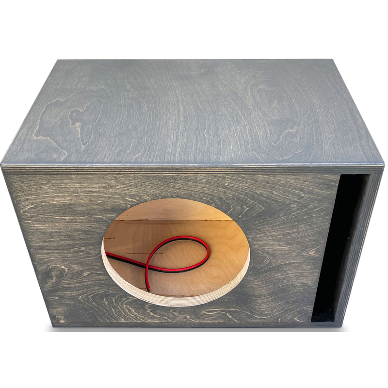 Single Universal Birch 10" Ported Subwoofer Box 1" Baffle Tuned To 33Hz