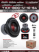 Image of 10" Subwoofer | Audiopipe AP-TXX-BDC-IV-10-S4 1000W RMS SVC 4-Ohm info flyer