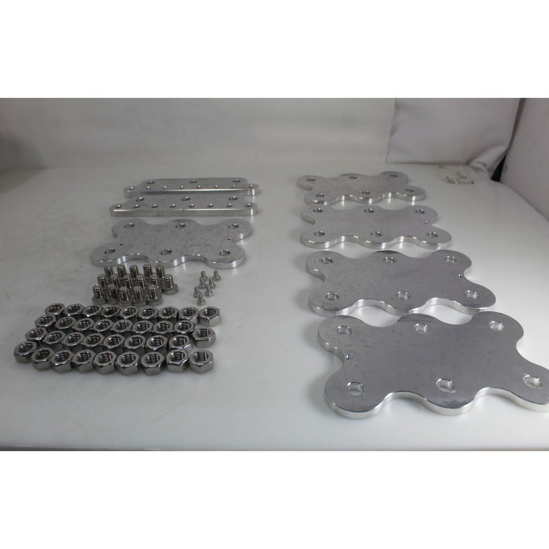 Triple Bank /18 Yinlong LTO Cell Lug Style Aluminum Bus Bars w Hardware OPEN BOX
