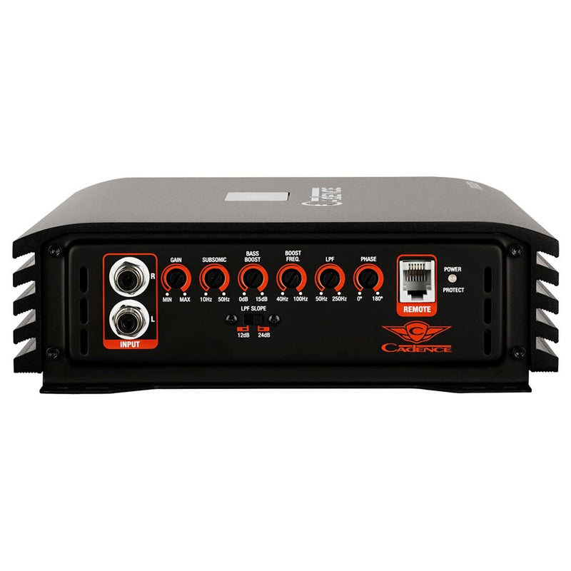 Cadence 600 Watt 2-Ohm Class A/B Monoblock Car Audio Amplifier QRS1.600GH