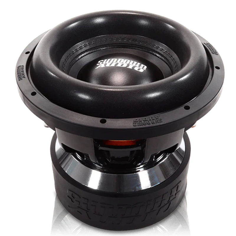 2000W RMS DVC 1 or 2-Ohm 10" X Series V3 Subwoofer w/Single 10" Birch Ported Box