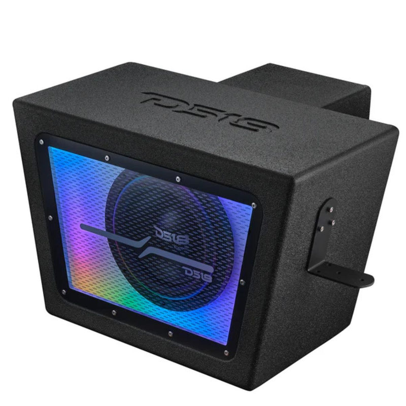 Polaris RZR PRO/XP 10" Loaded Bandpass Subwoofer Box w LED Lights DS18
