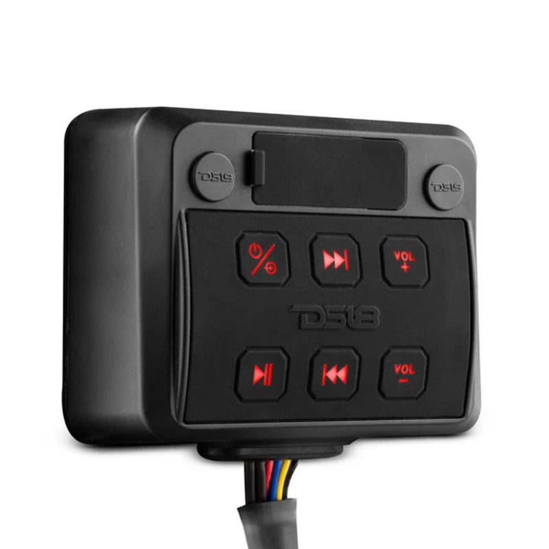 DS18 ENSBTRC-SQ Universal Marine Bluetooth Audio Receiver with Controller
