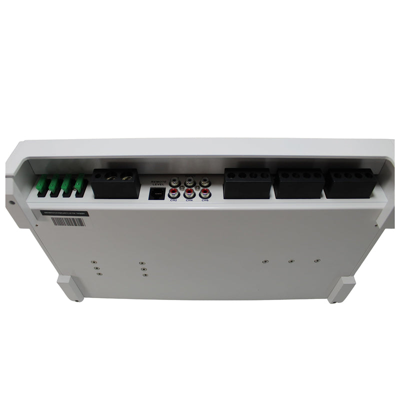 Audiopipe Stingray 3000W 2-Ohm 6-Channel Class-D Marine Amplifier APSR-6185GS