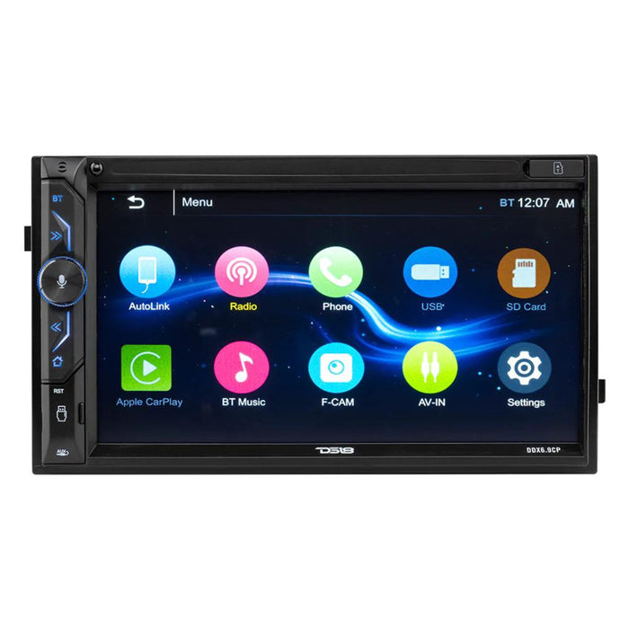 DS18 Car Stereo Head Unit 6.9" Touchscreen Double-Din Bluetooth/AUX/SD DDX6.9CP
